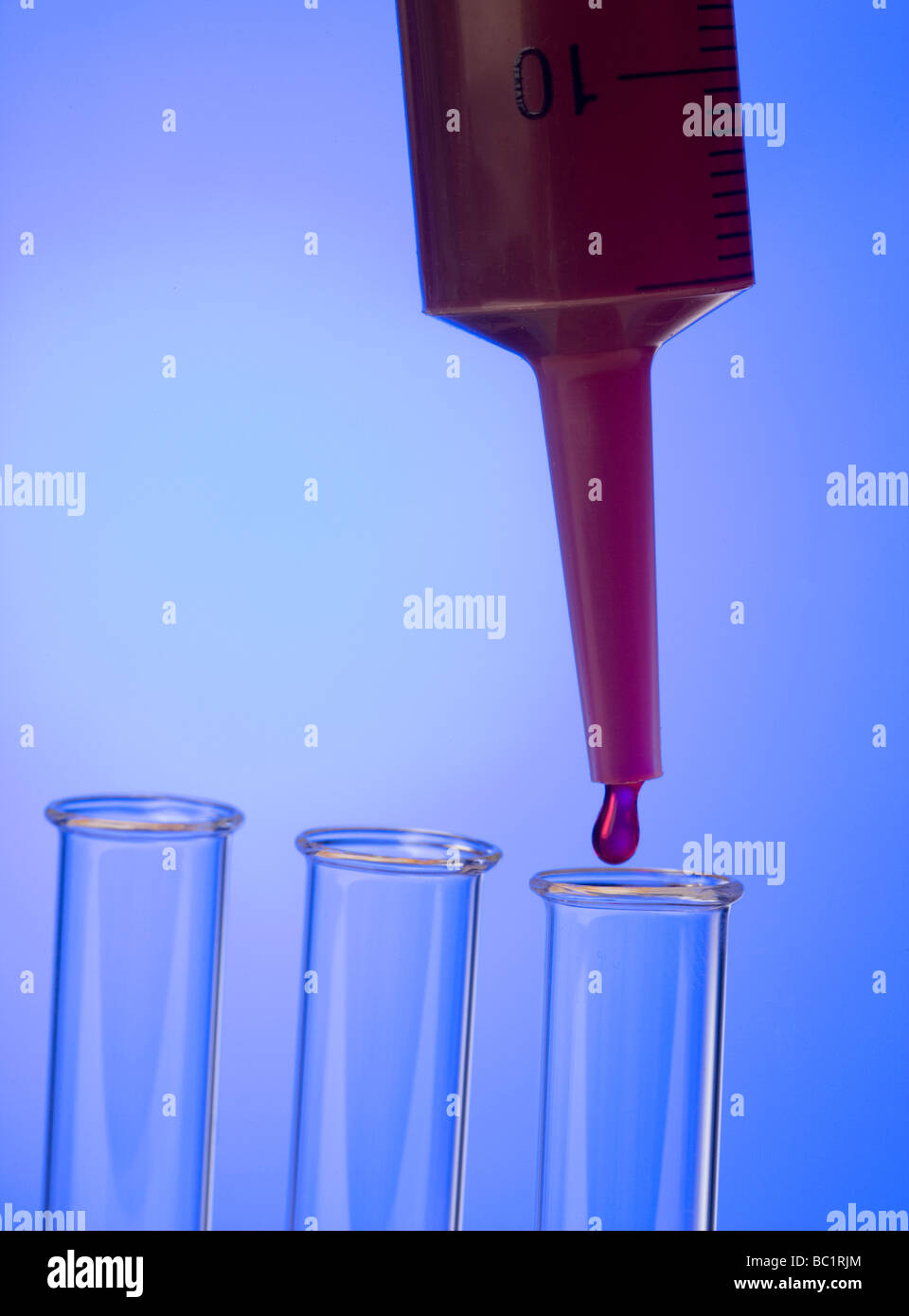 Flasks in the chemical laboratory Stock Photo Alamy