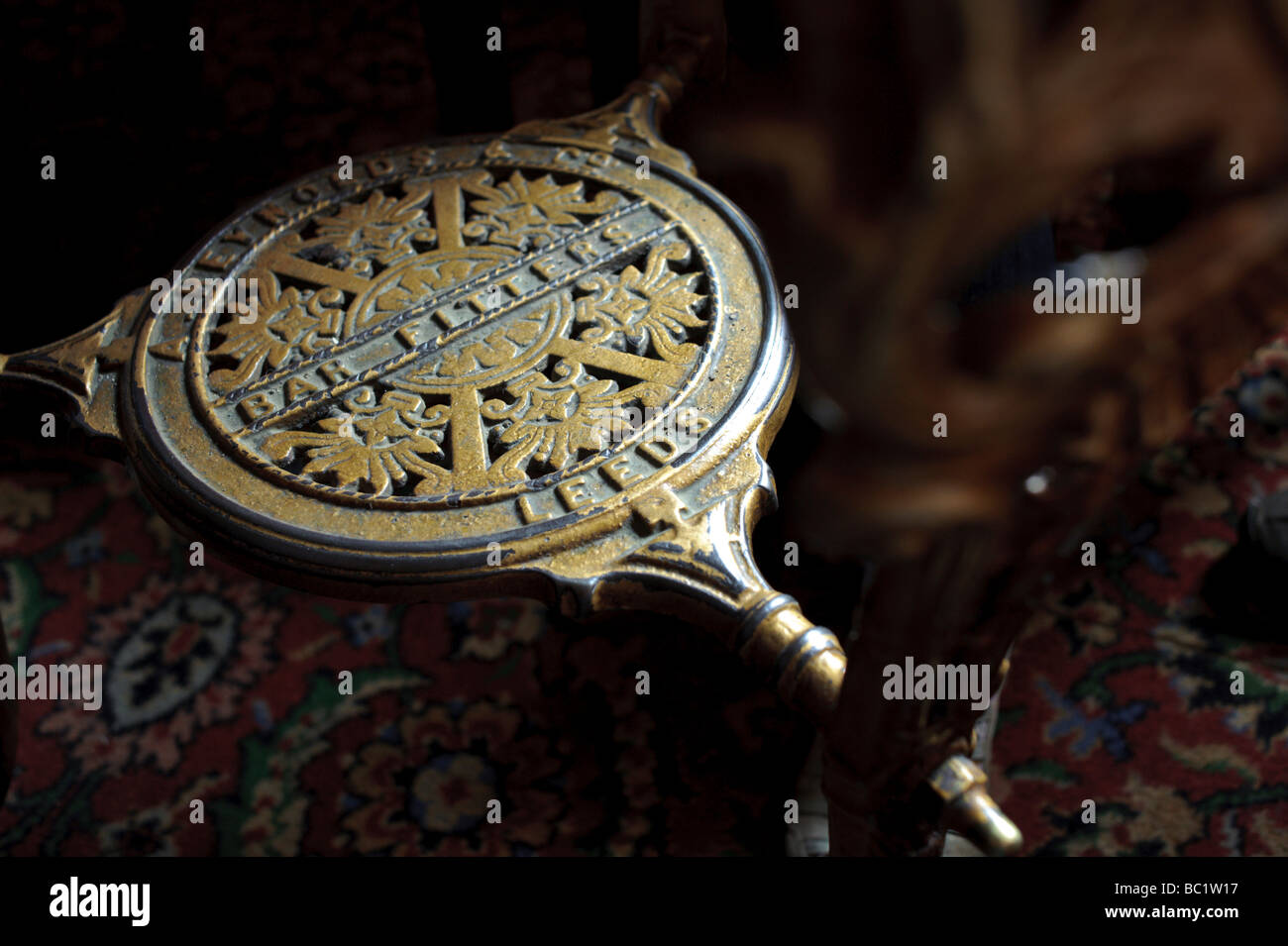 table details english pub in yorkshire dales Stock Photo