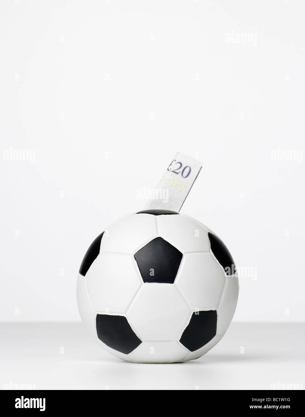 football money book Stock Photo