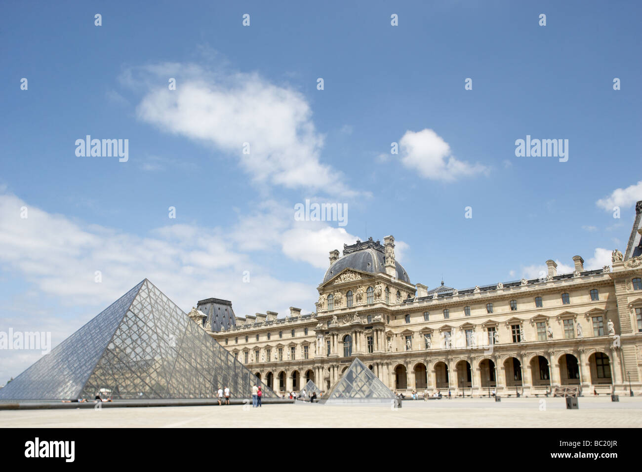 Musee du Louvre,Paris Stock Photo