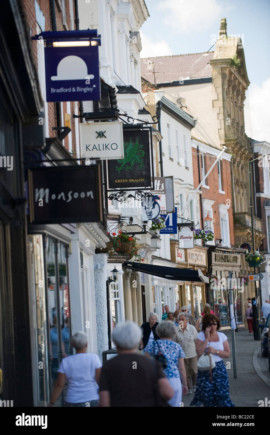 The Market Town Of Beverley in East Yorkshire Stock Photo Alamy