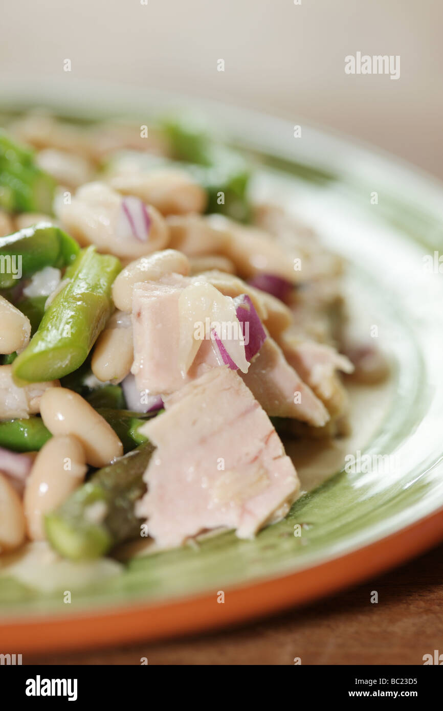 Tuna and Asparagus Salad Stock Photo Alamy