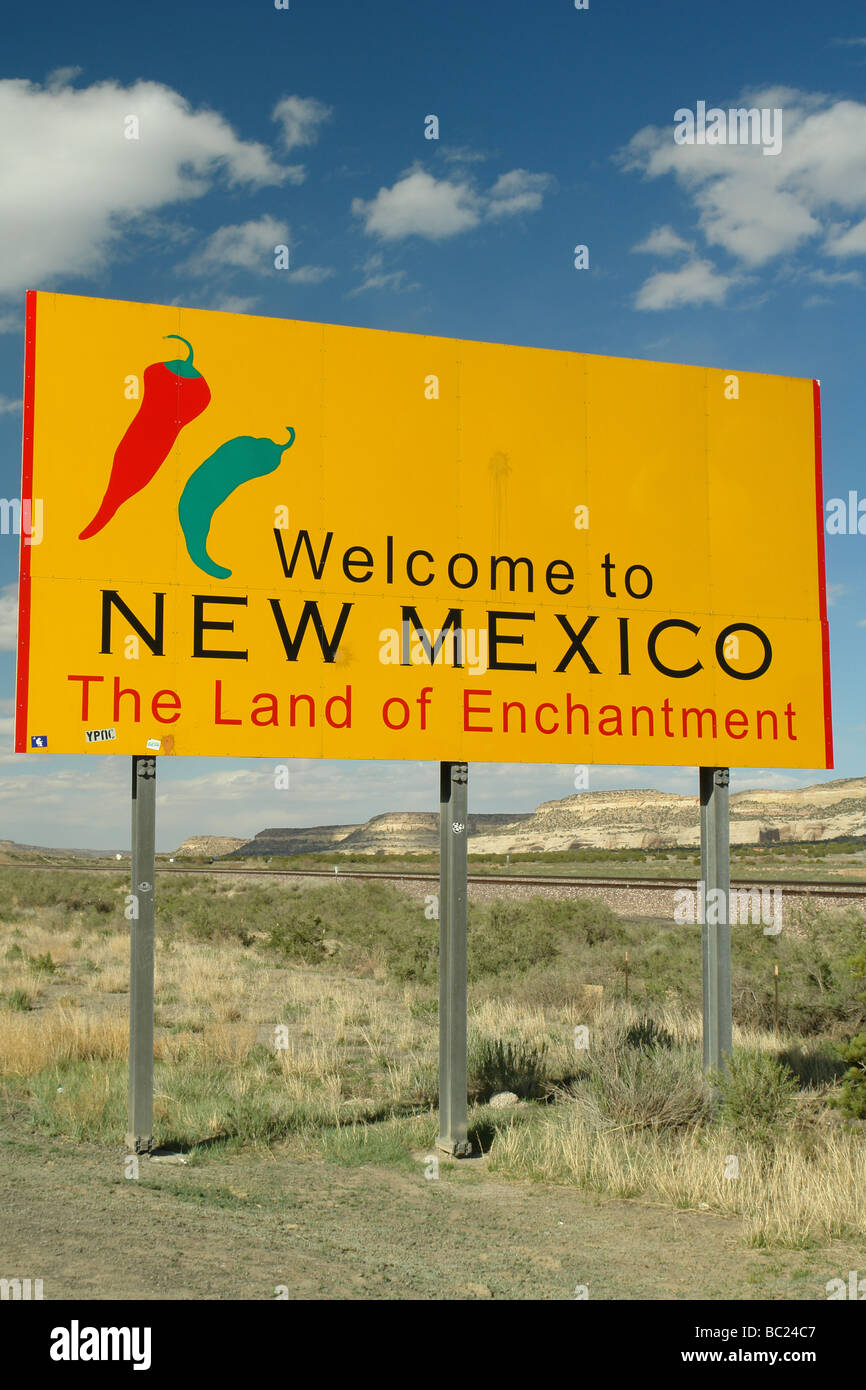 New Mexico, NM Stock Photo