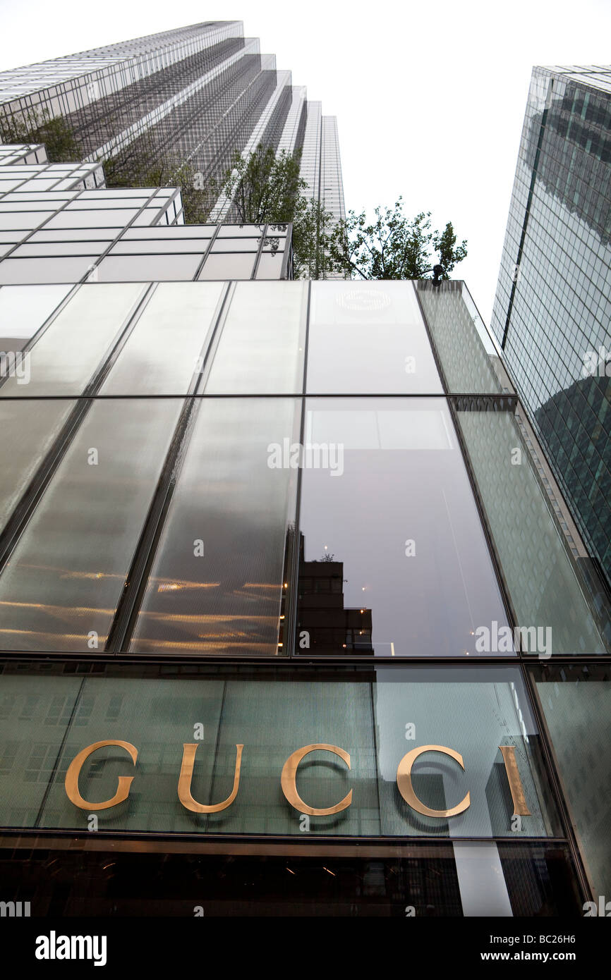 Gucci NYC Stock Photo - Alamy