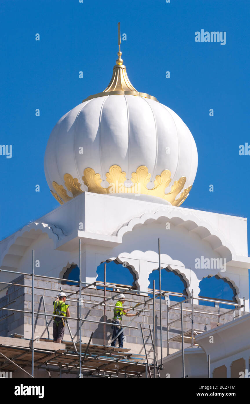 Gurdwara Sikh Temple under construction, Leamington Spa, Warwickshire