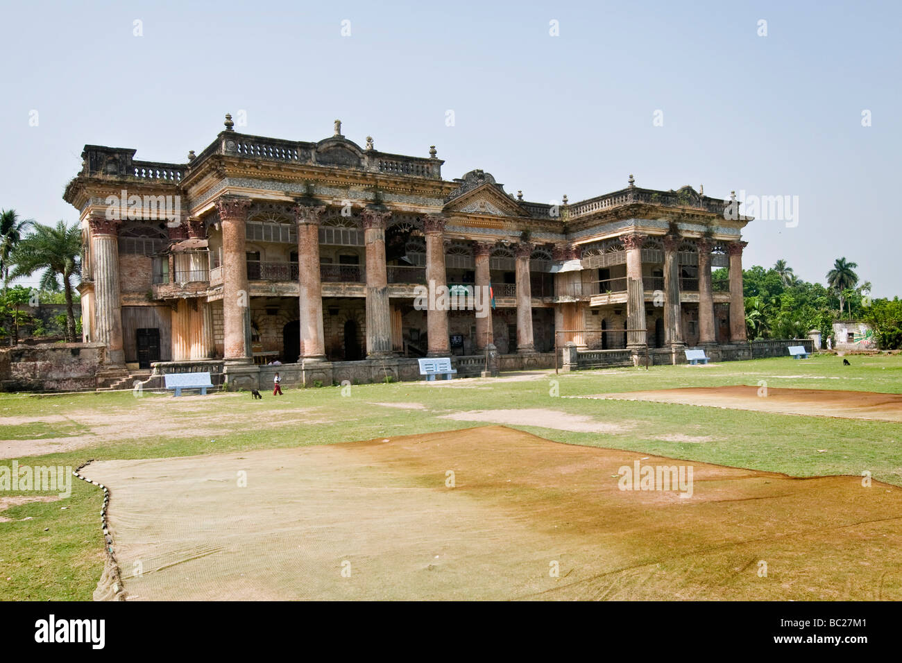 bangladesh puthia real palace Stock Photo