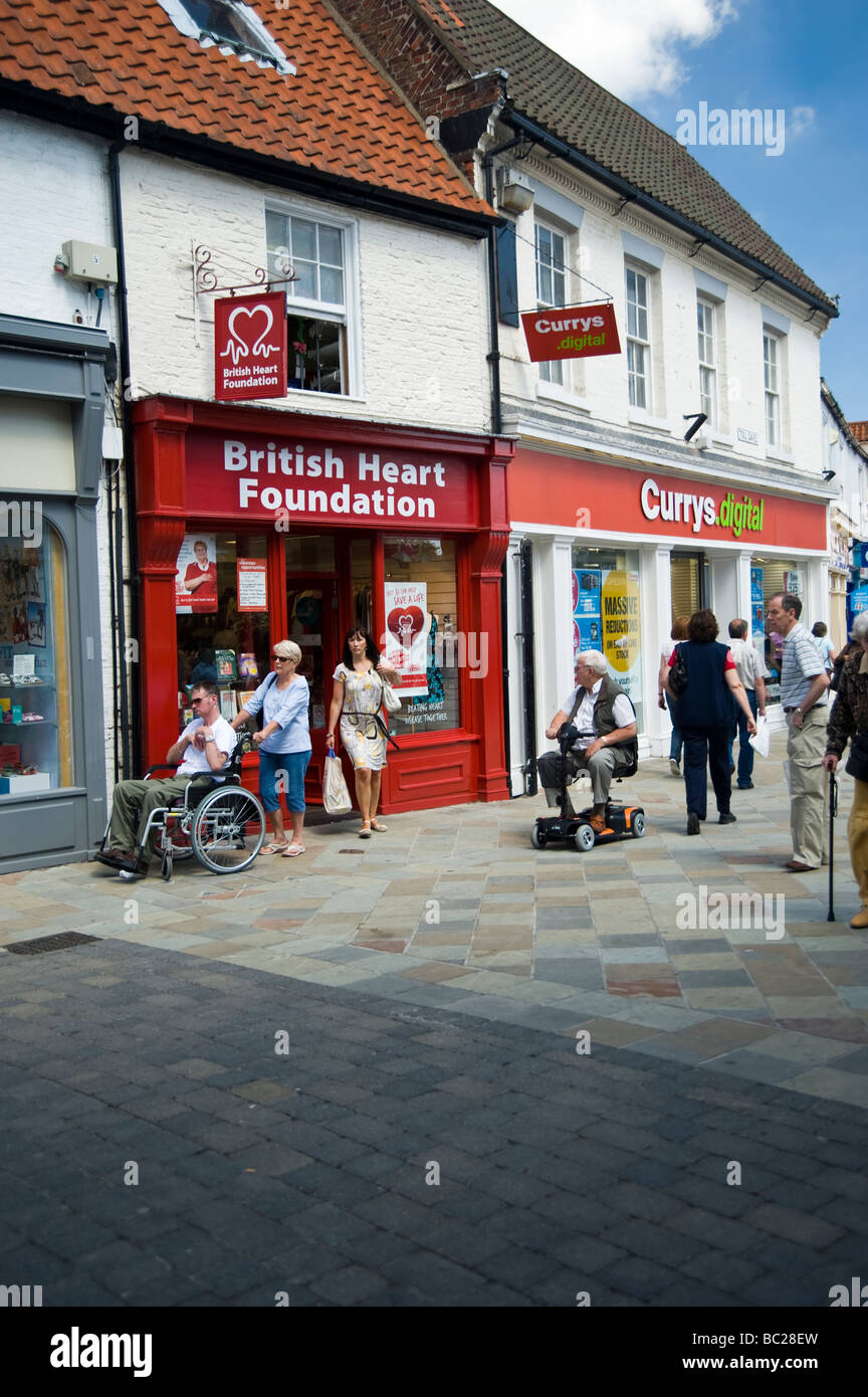 The Market Town Of Beverley in East Yorkshire Stock Photo Alamy