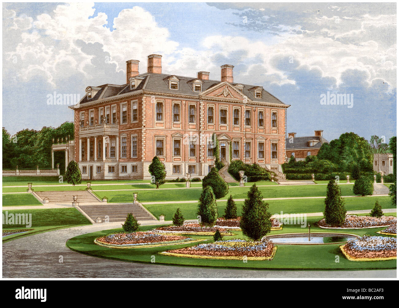 Melton Constable, Norfolk, Lord Hastings, c1880. Artist: Unknown Stock Photo