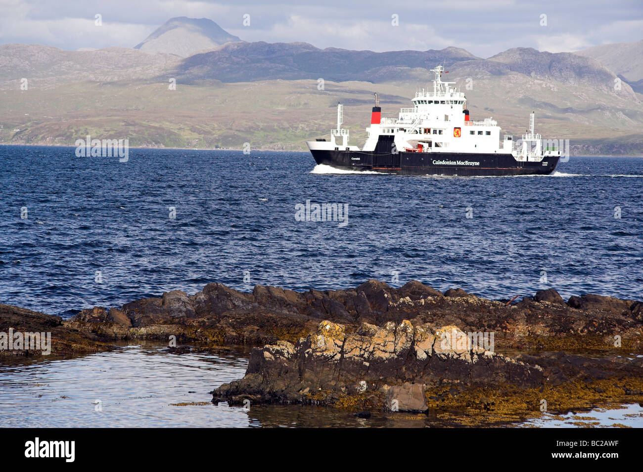 Caledonian MacBrayne ferry, from Skye to Mallaig, Armadale, Inner Hebrides, West Coast of