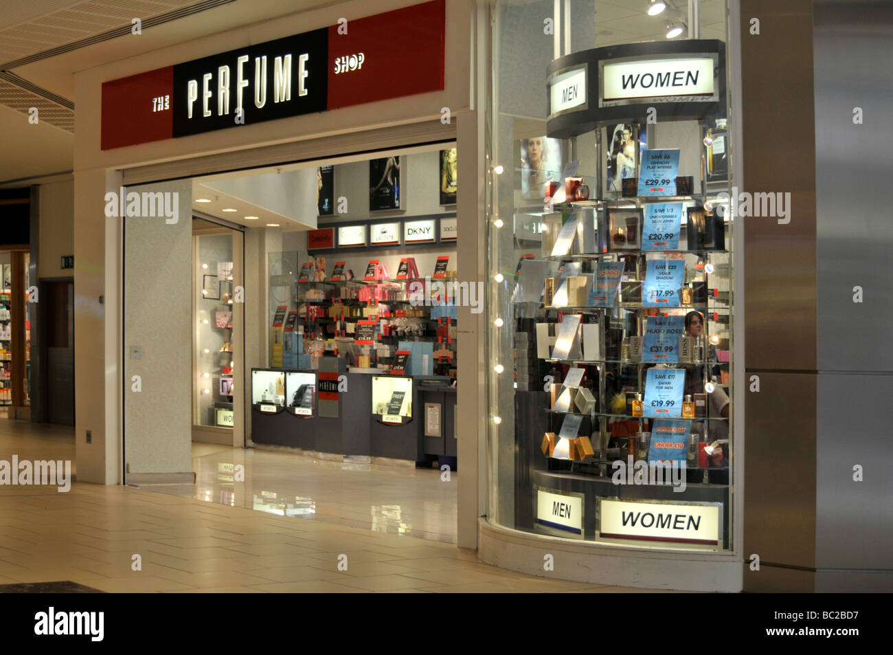 Shopping Mall and The Perfume Shop at the Lakeside shopping complex Stock  Photo - Alamy