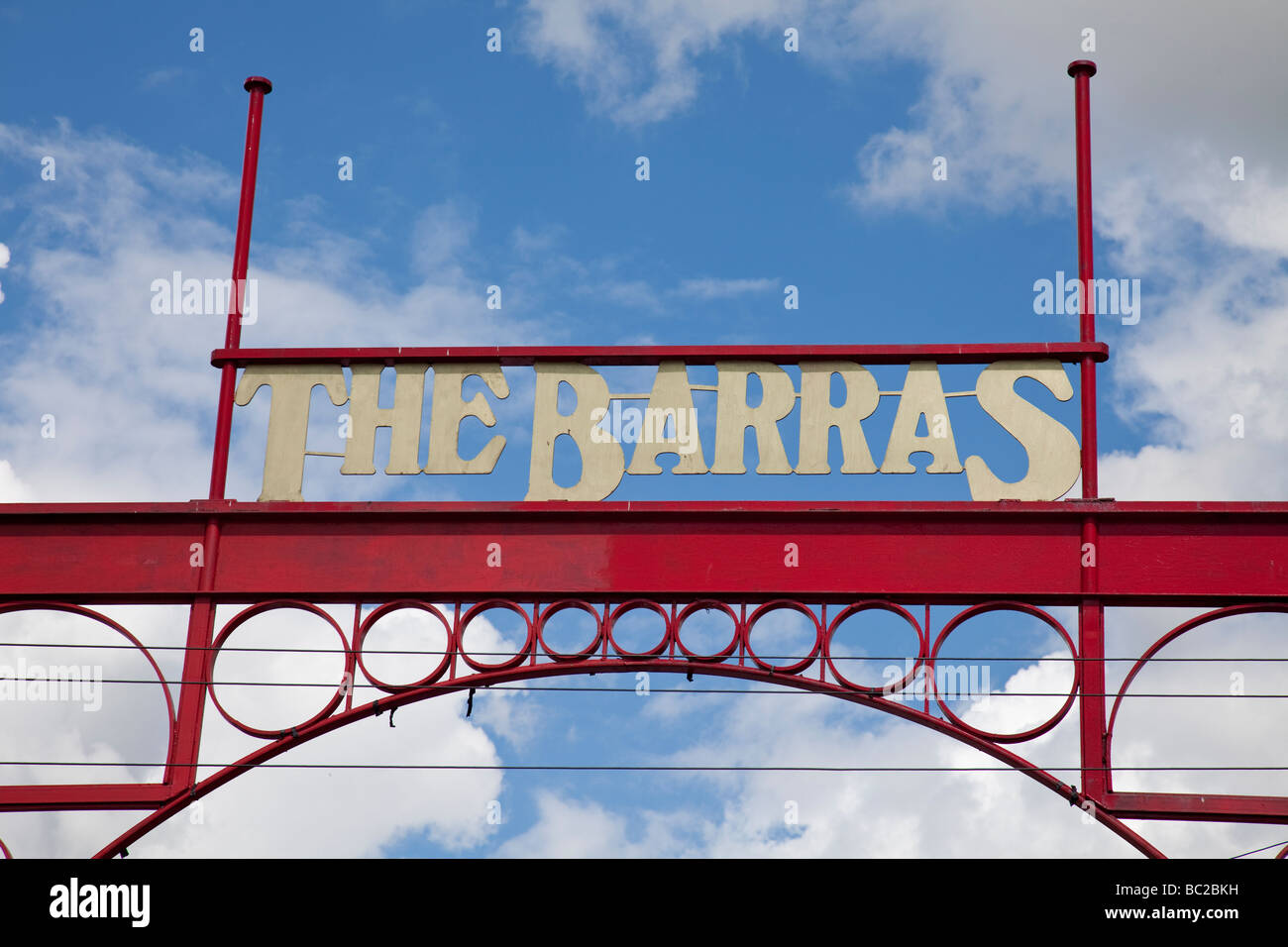 East entrance to the famous street market called The Barras, Glasgow,  Scotland, UK Stock Photo - Alamy