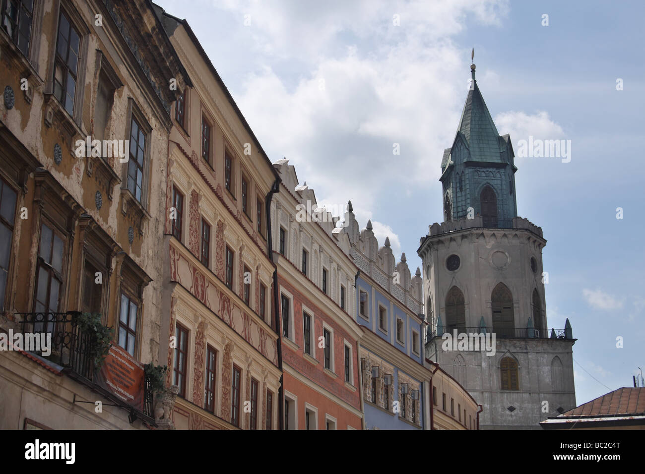 Old Town Lublin Poland Stock Photo