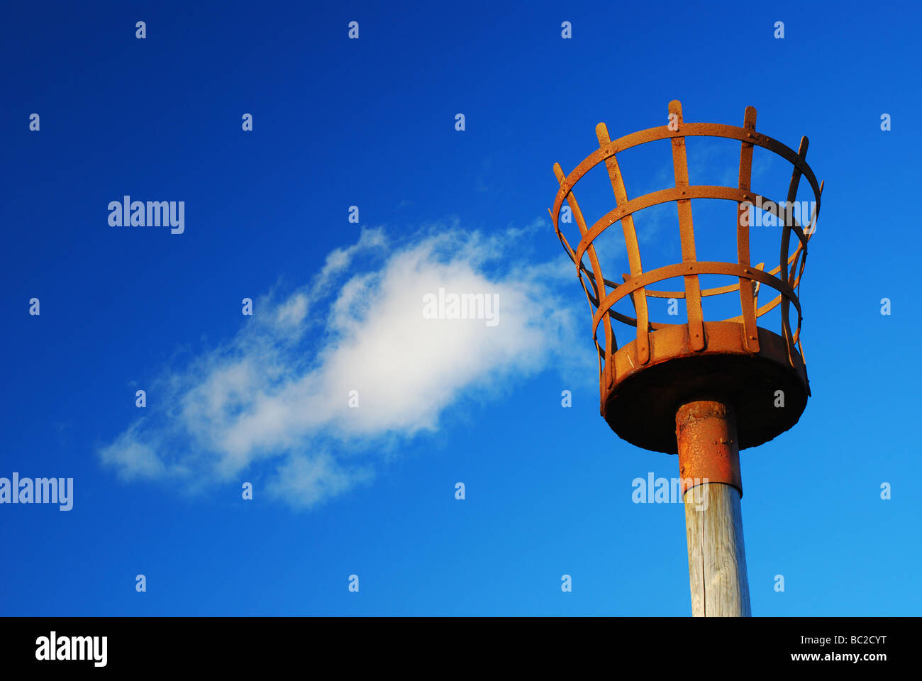 Fire torch tower hi-res stock photography and images - Alamy