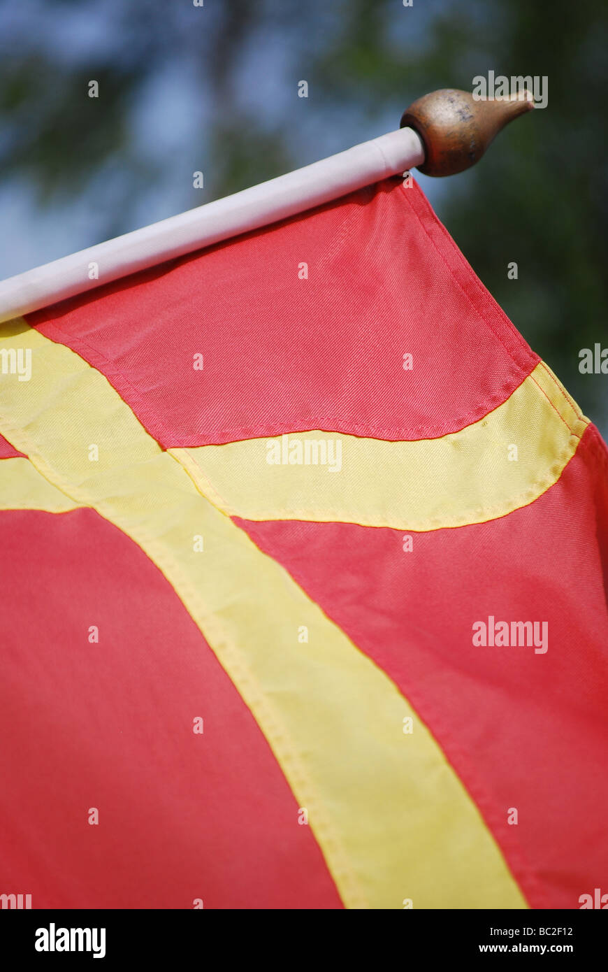 Flag of scania hi-res stock photography and images - Alamy