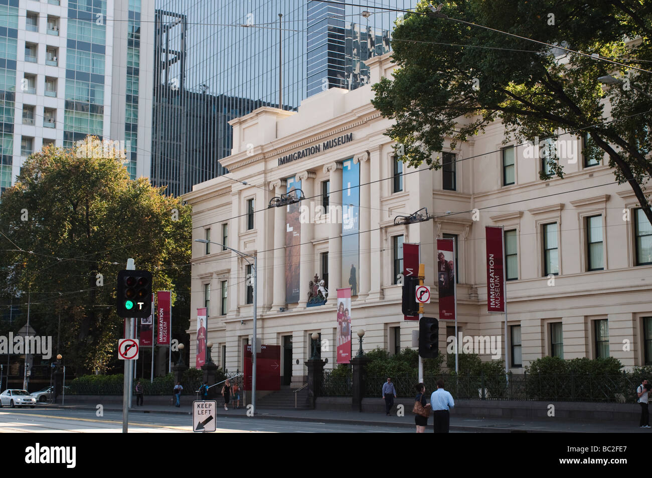 Immigration Museum Melbourne Victoria Australia Stock Photo