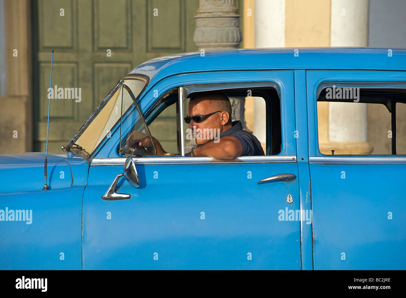 Classic American car. A cultural icon for modern day Cuba. Havana, Cuba Stock Photo