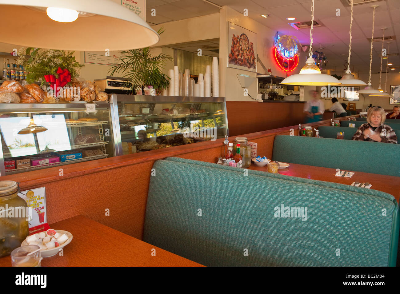 booths at Danny s Deli and Grill Ventura California United States of