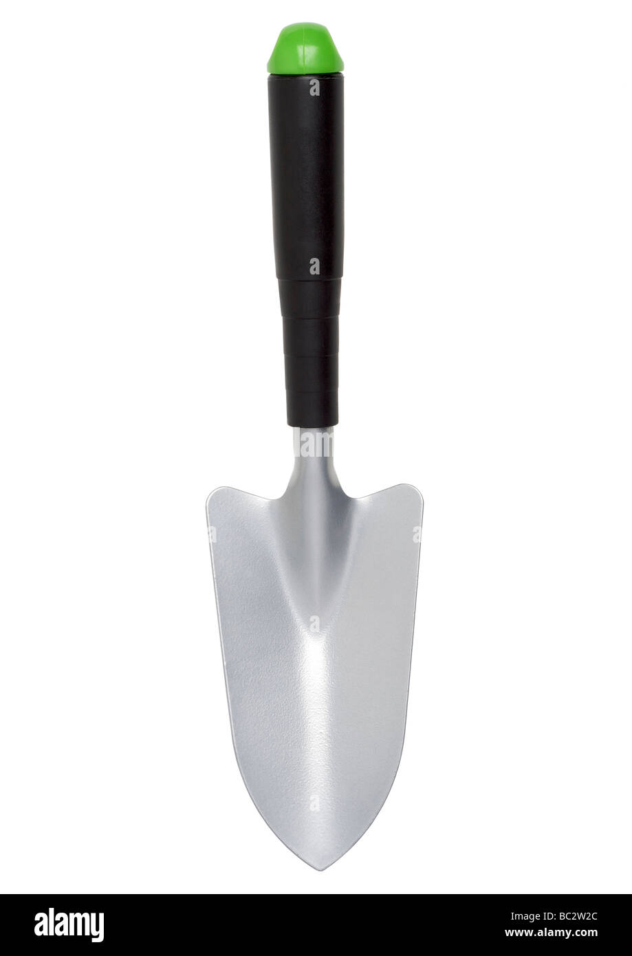 Hand garden trowel on white backgorund Stock Photo