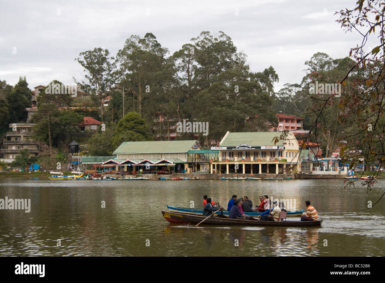 KODAIKANAL BOAT HOUSE Stock Photo Alamy