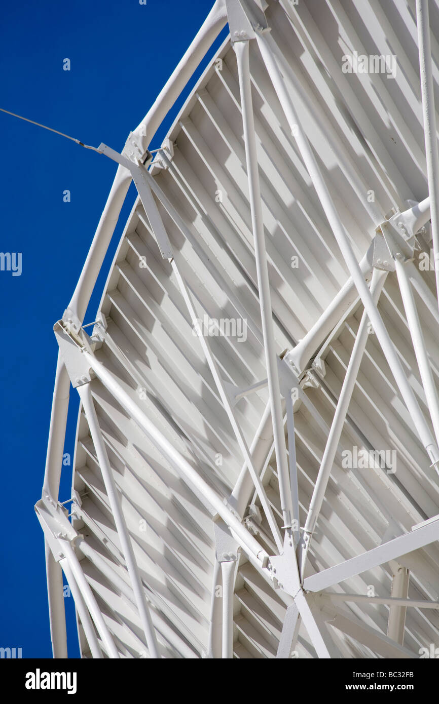 Dish antenna at the Very Large Array Stock Photo