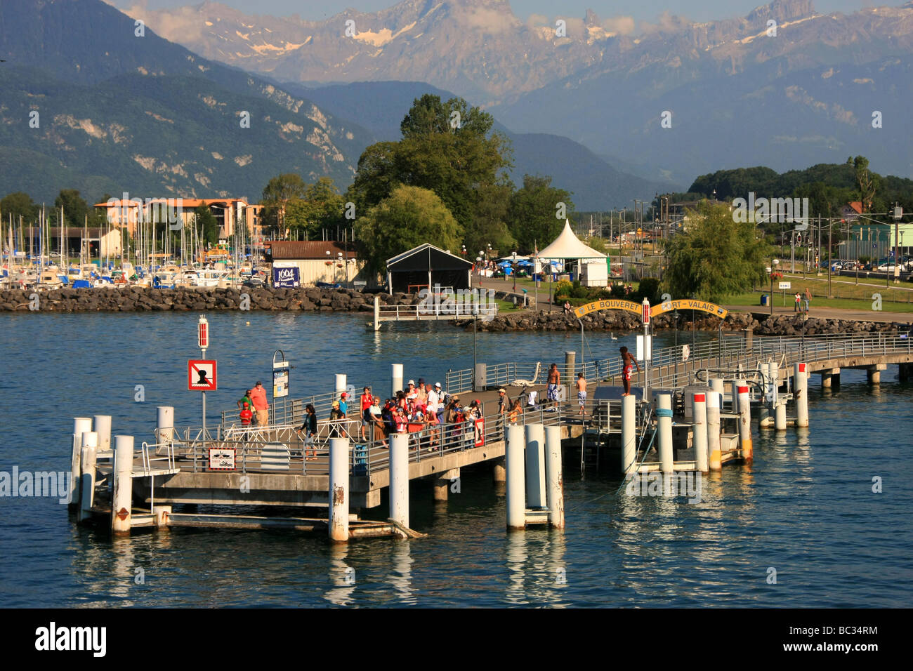Switzerland le bouveret hi-res stock photography and images - Alamy