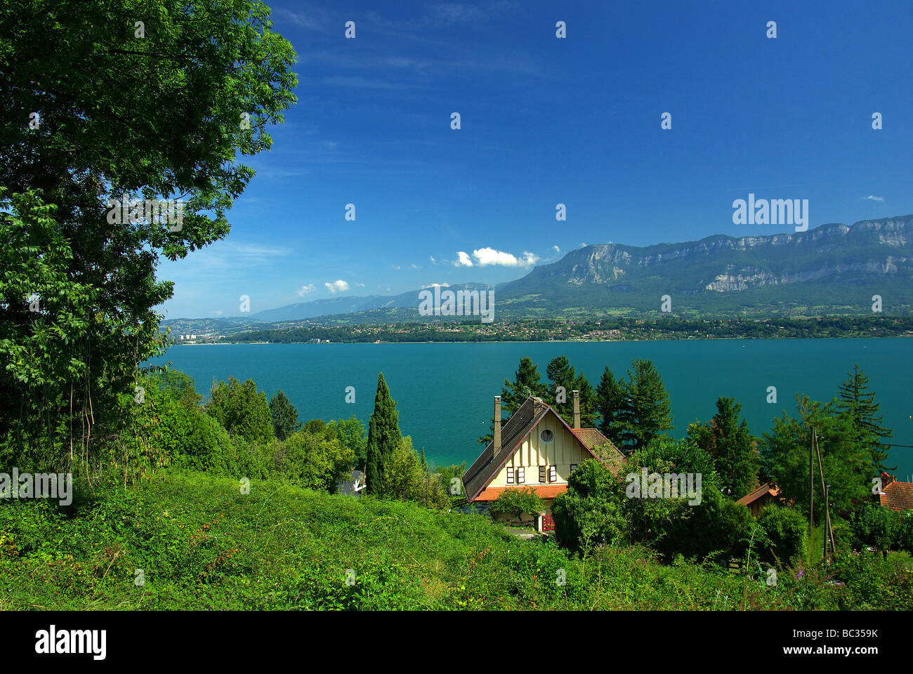 Lac du Bourget ("Lake of Le Bourget") (73 Stock Photo - Alamy