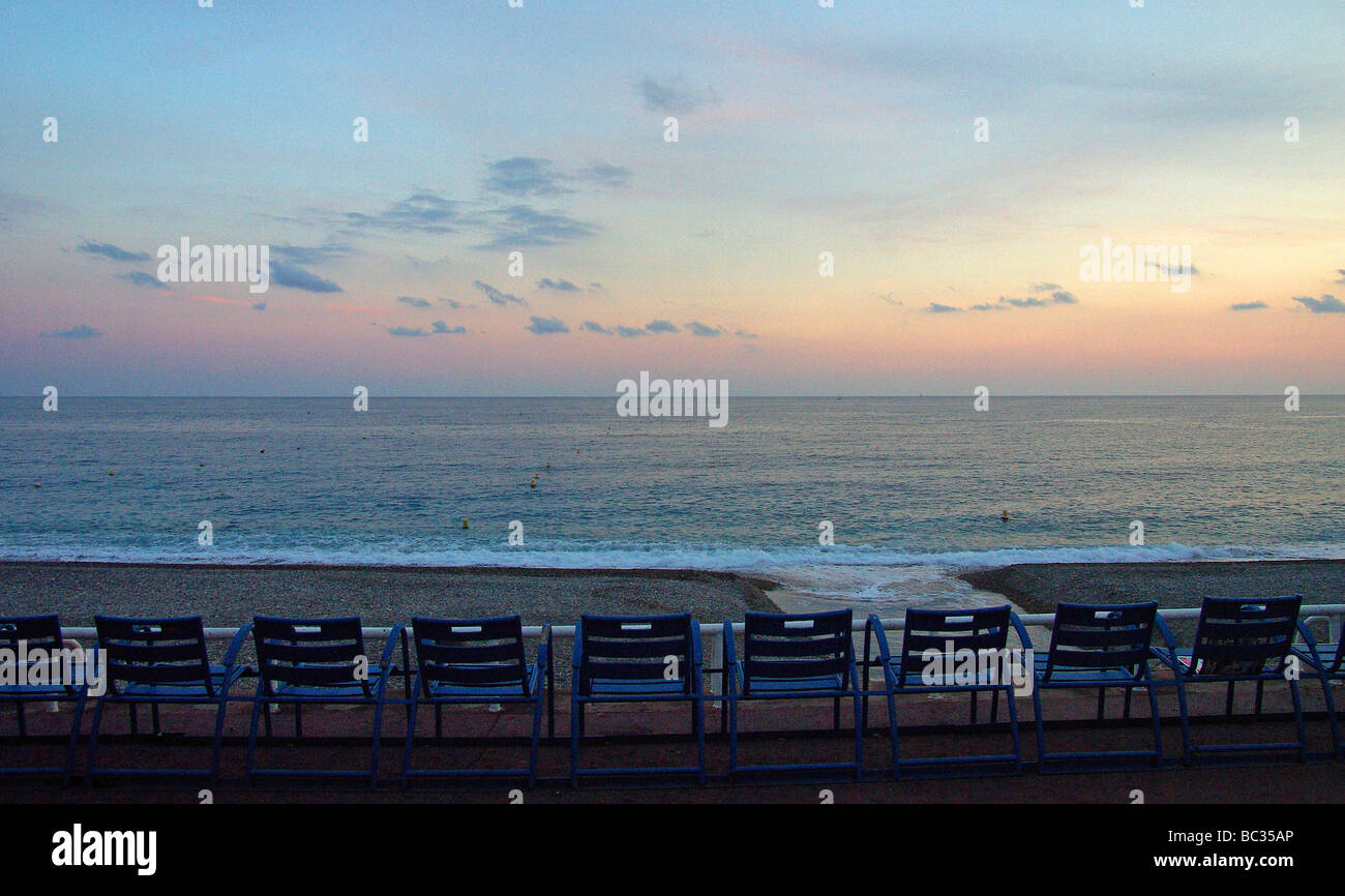 Nice (06) "La Baie des Anges" (Bay of the Angels Stock Photo Alamy