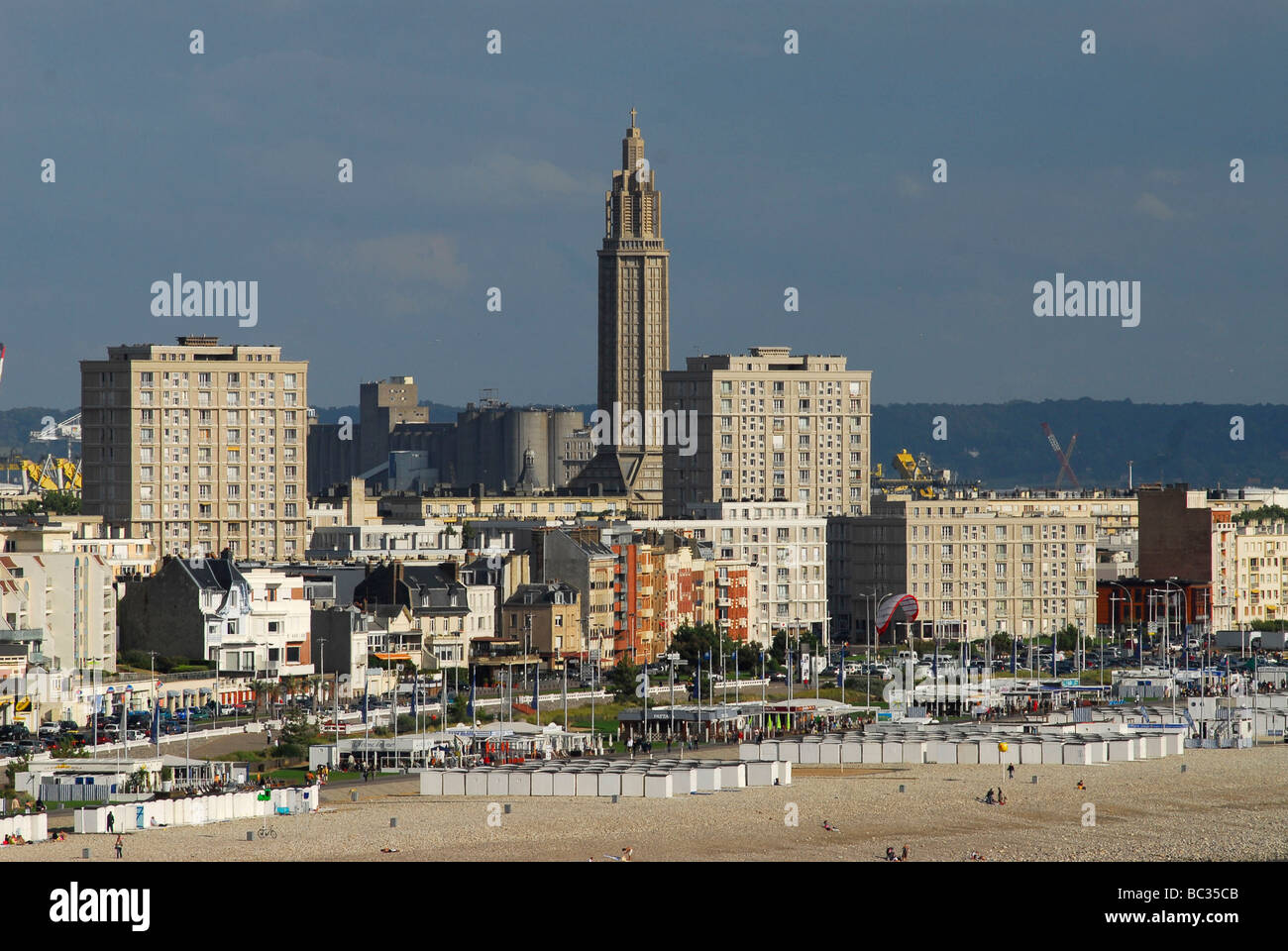 Le Havre (76): towncentre Stock Photo