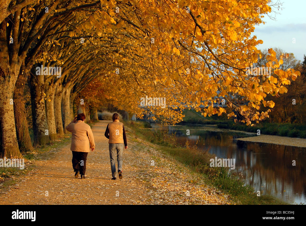 Blain (44) "Canal de Nantes à Brest" (canal which links the two