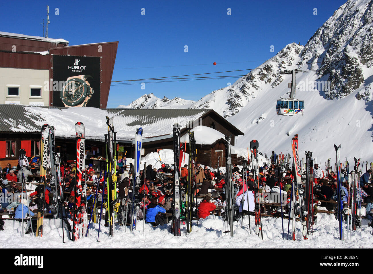 Switzerland: Verbier Stock Photo