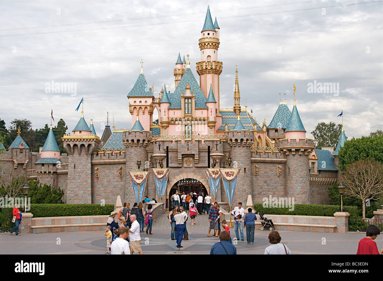 Disneyland Resort in Anaheim, California, USA Stock Photo