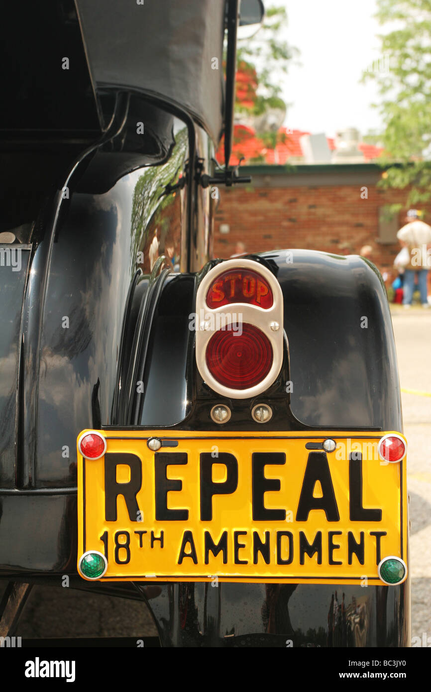 1930 Prohibition Repeal Girl PHOTO,Chicago Crusaders Car Sign,18th Amendment 