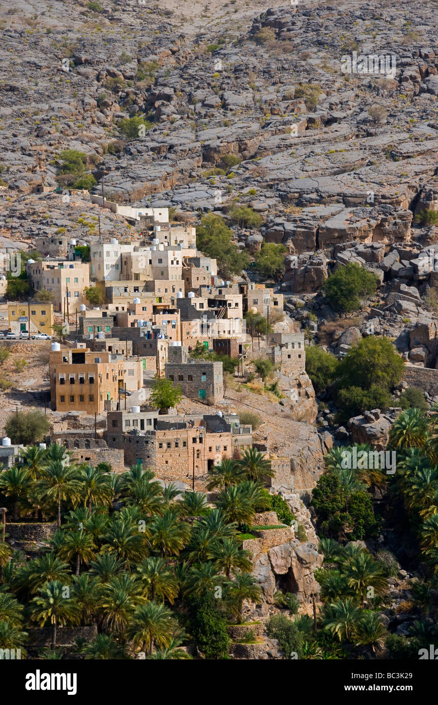 Oasis of Misfat Al Abriyyin Al Dakhiliyah region Sultanate of Oman