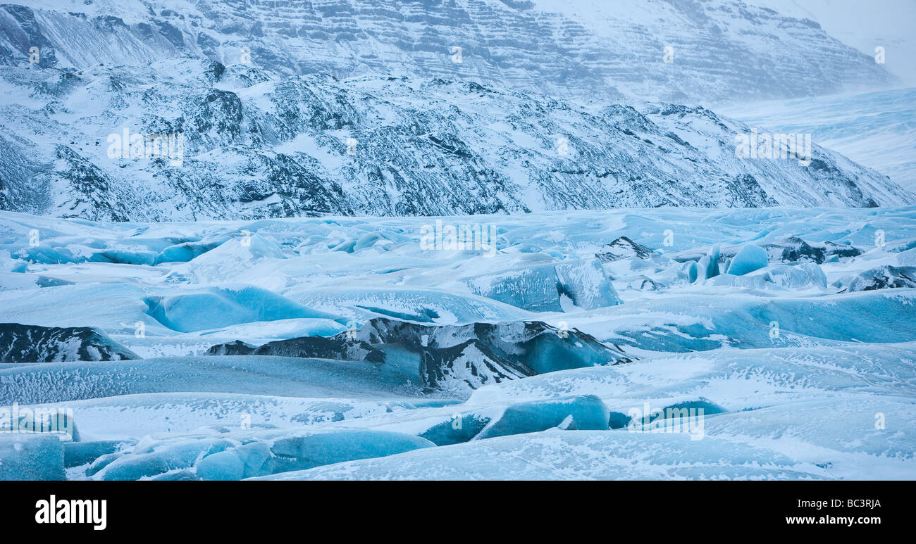 Hoffellsjokull glacier Glacier, Iceland Stock Photo - Alamy
