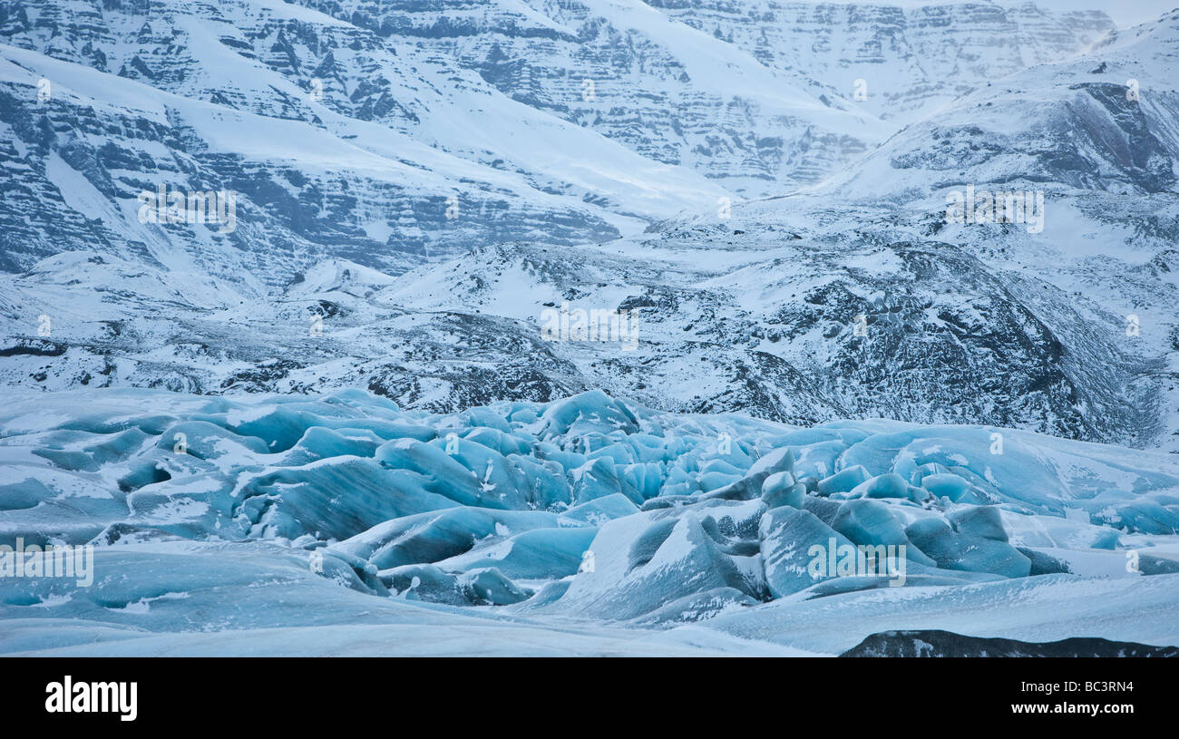 Hoffellsjokull glacier Glacier, Iceland Stock Photo - Alamy