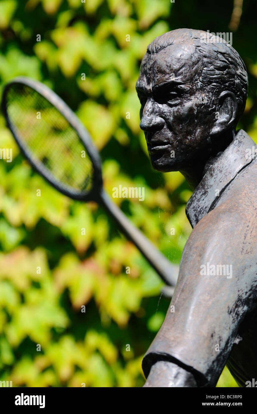 Fred Perry at Wimbledon Tennis Championships 2009 c Will Strange www willstrange co uk info willstrangephotography co uk Stock Photo