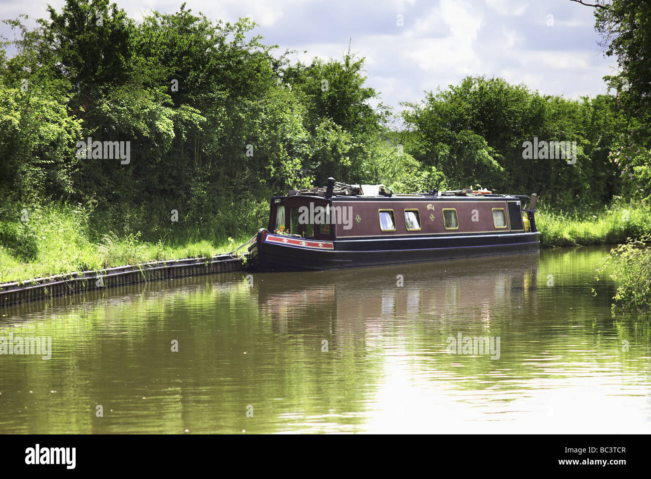 worcester and birmingham canal alvechurch worcestershire uk Stock Photo