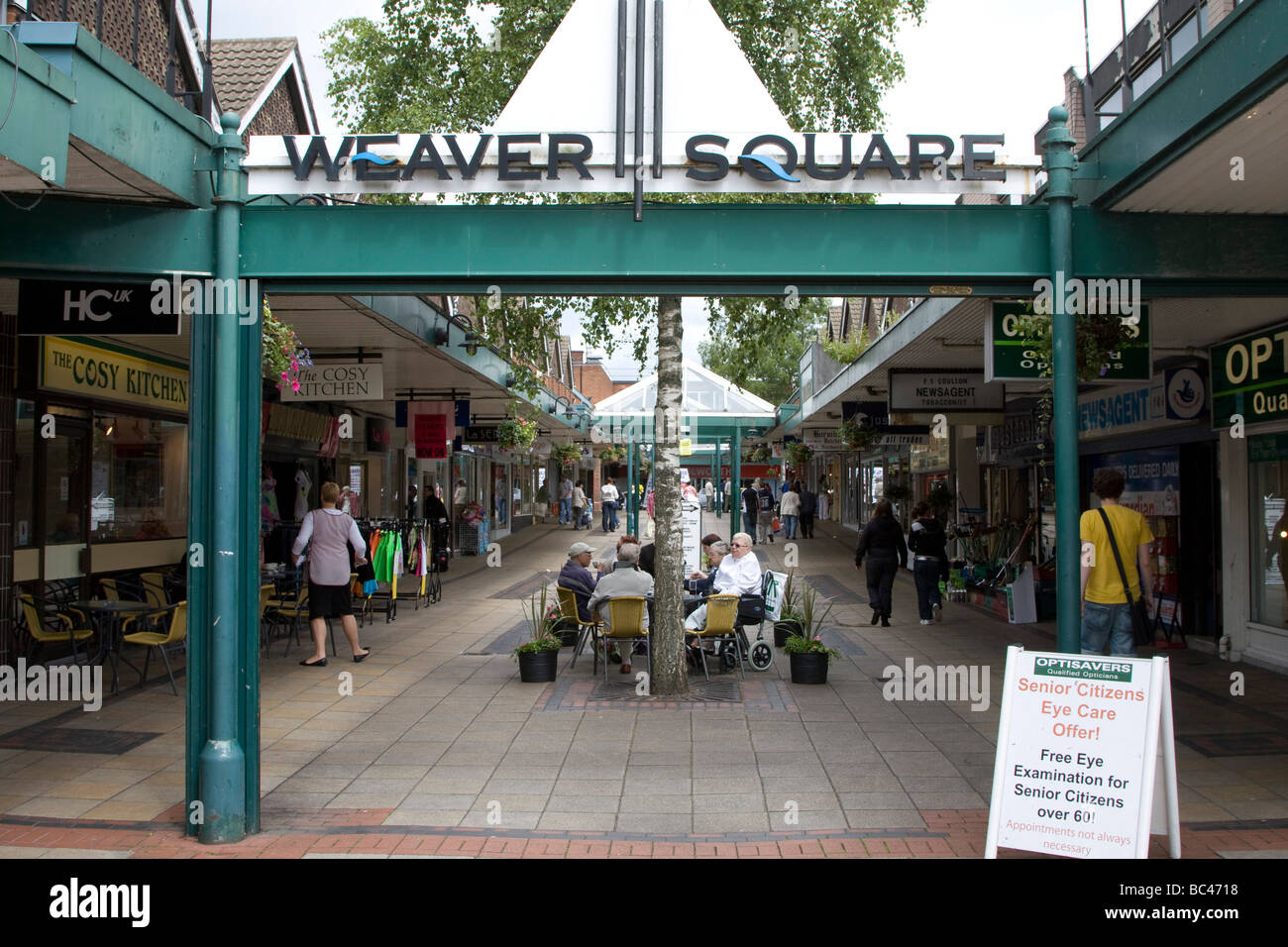 Northwich market town centre Cheshire England UK GB Stock Photo Alamy