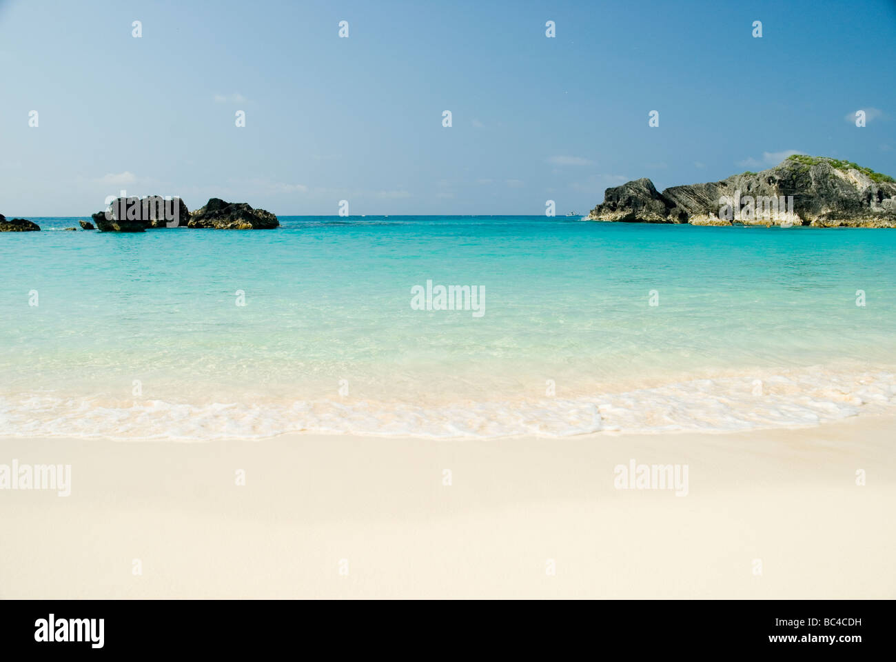 Pink sand beach. Horseshoe Bay Beach, Southampton, Southampton Parish