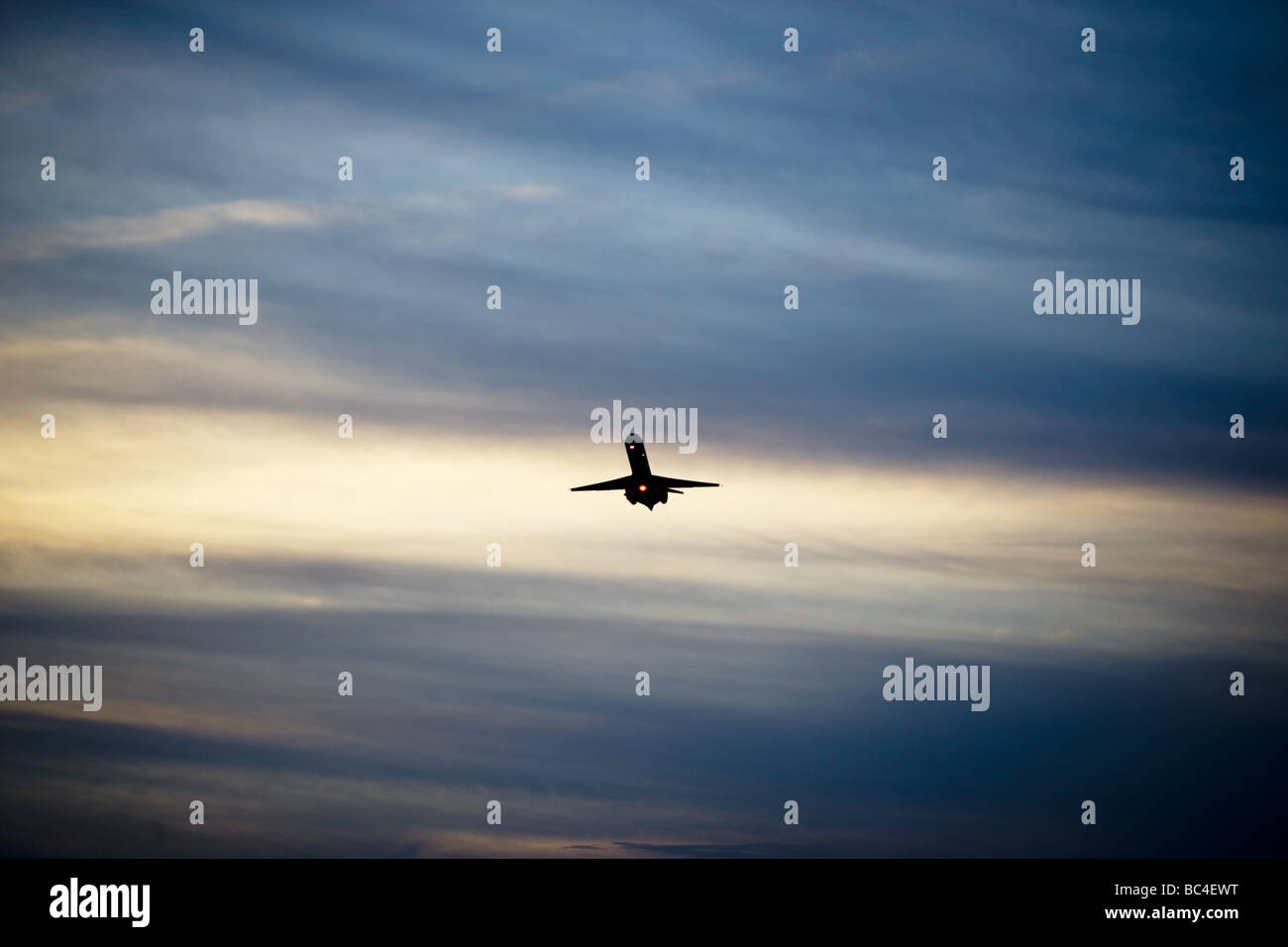 With Flight Commercial Aviation, Aircraft in flight Stock Photo - Alamy