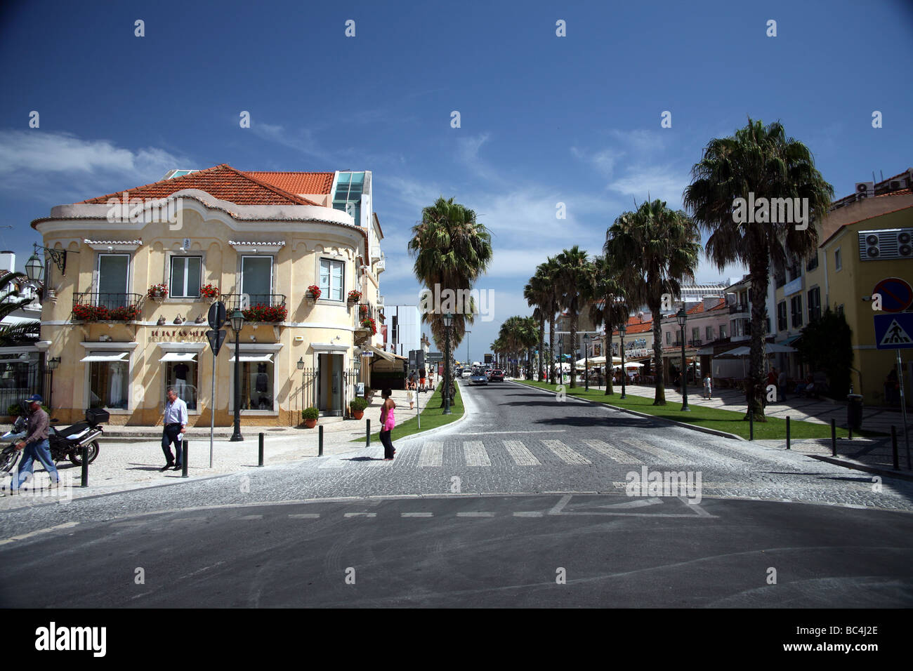 Cascais resort near Lisbon Stock Photo