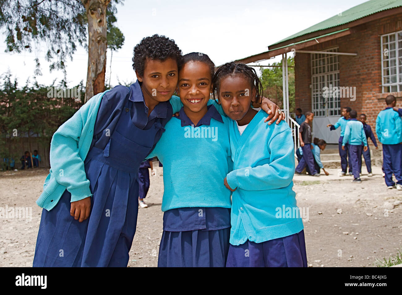 Ethiopian students in addis ethiopia hi-res stock photography and ...