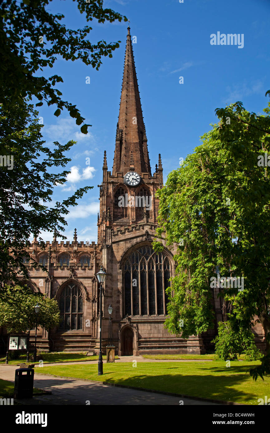 Rotherham parish church Stock Photo Alamy