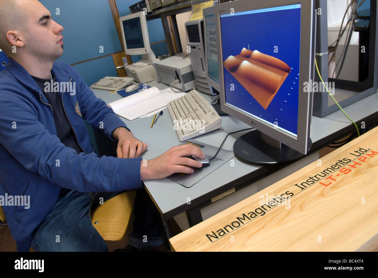 Modena (Italy), INFM, National Institute for Matter Physics; national search center for nanotechnoloy Stock Photo