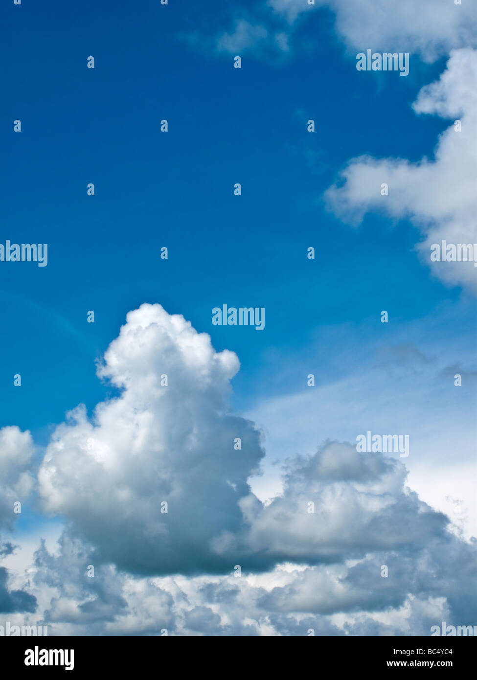 Vivid blue sky hi-res stock photography and images - Alamy