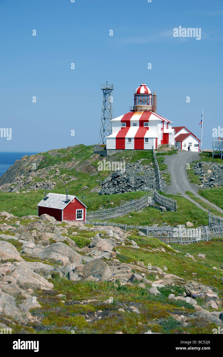 Bonavista Lighthouse Cape Bonavista Newfoundland Canada Stock Photo Alamy