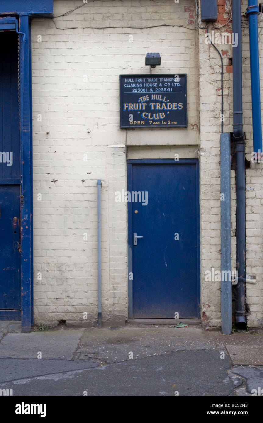 Humber Street, home of Kingston Upon Hull's historical fruit market