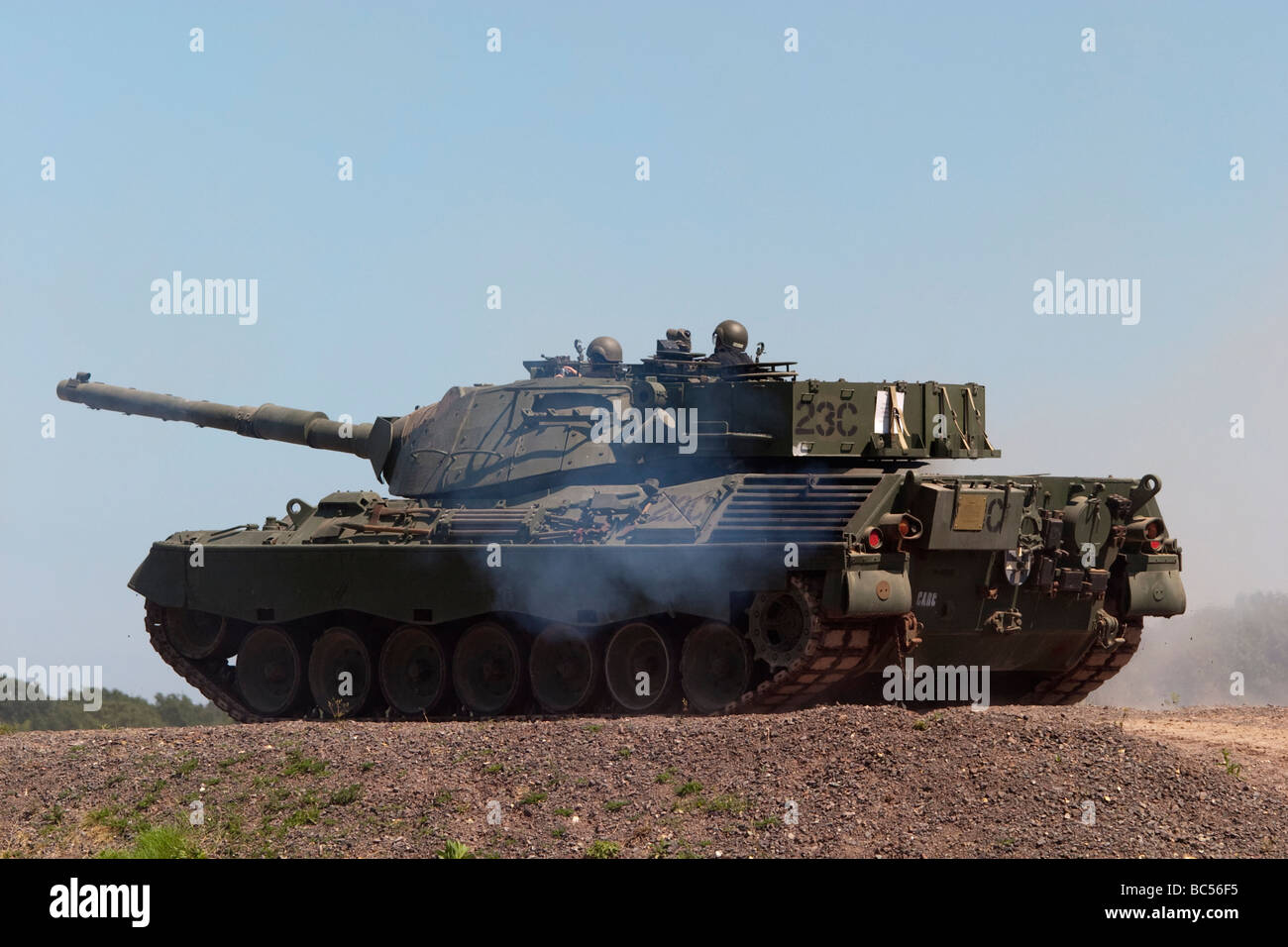 German Leopard Tank Stock Photo - Alamy