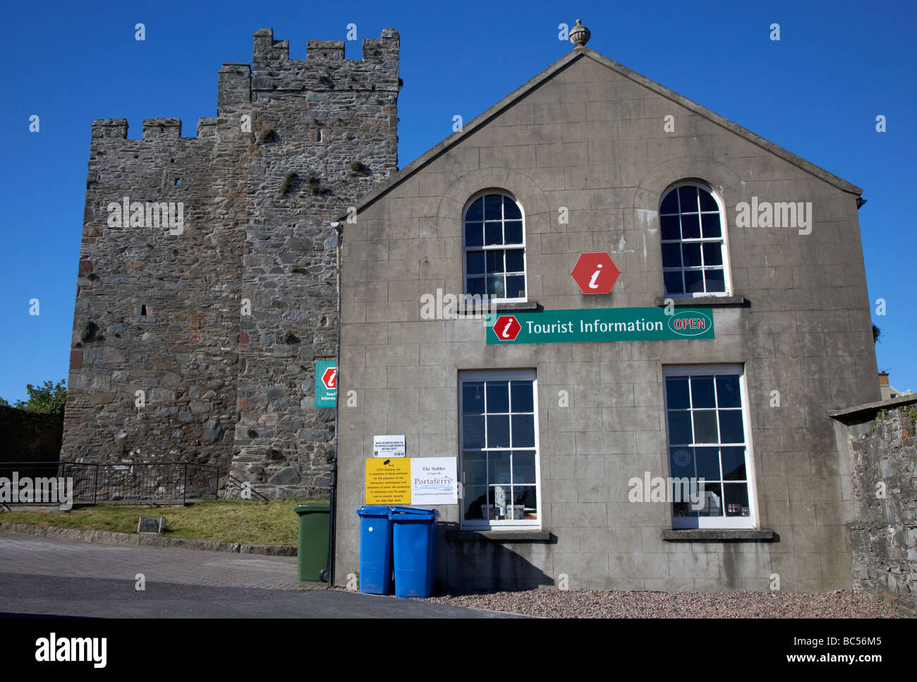portaferry castle and tourist information centre county down northern ireland uk Stock Photo