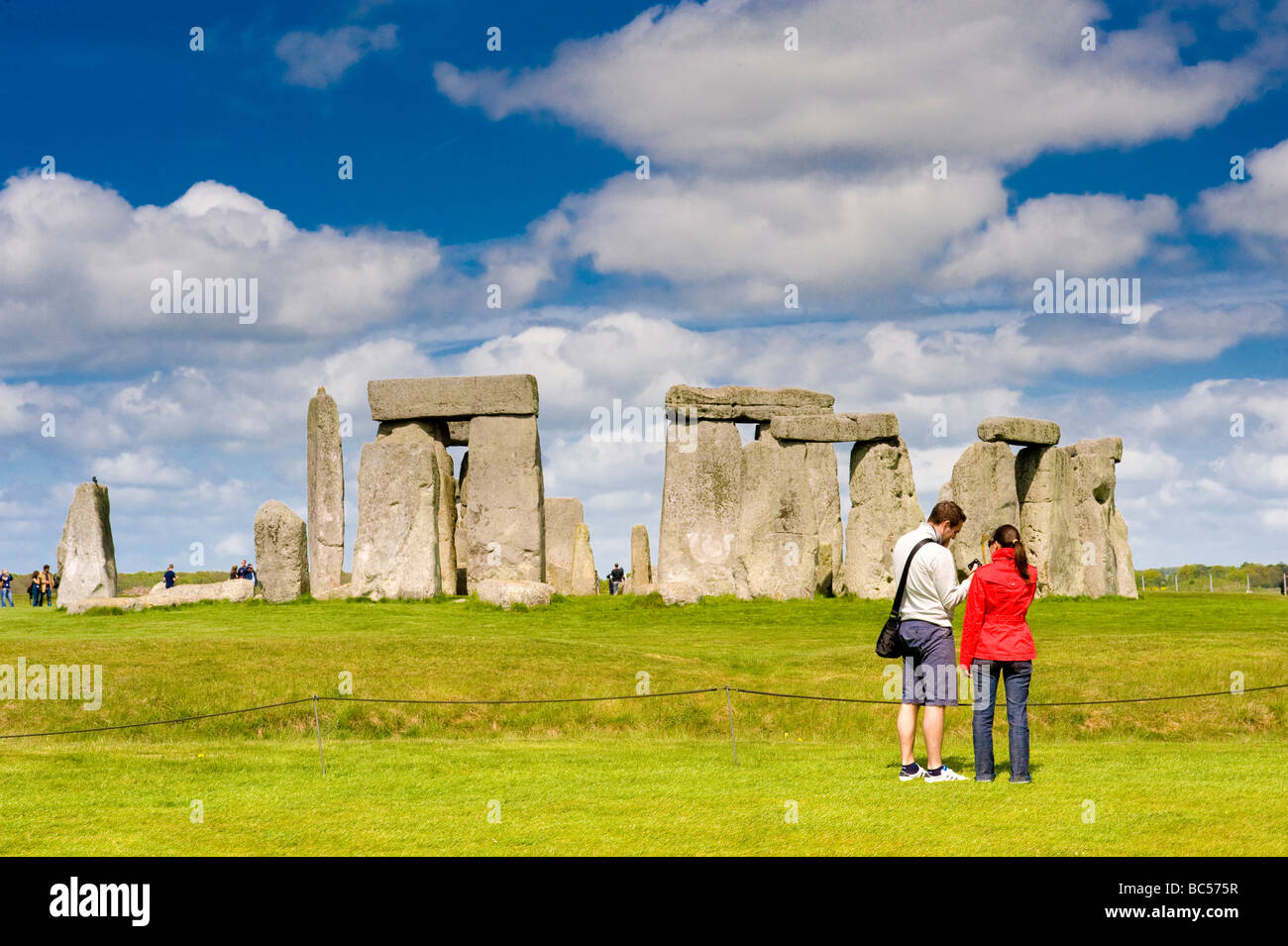 The ancient monument of Stonehenge Wiltshire England UK Stock Photo Alamy